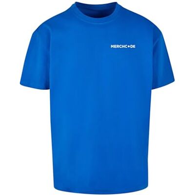 MERCHCODE T-shirt för män 100% bomull koboltblå XXL, koboltblå, XXL MERCHCODE T-shirt för män 100% bomull koboltblå XXL, koboltblå, XXL