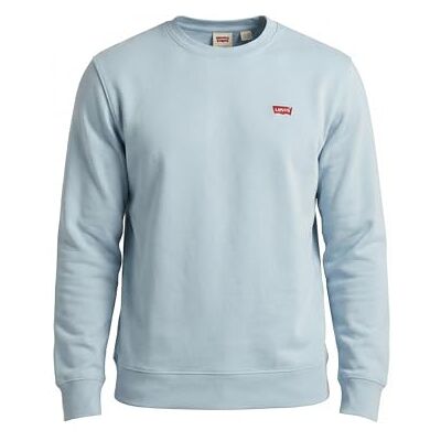 Levi's The Original HM Crew Träningströja Chambray Blå Herr L Levi's The Original HM Crew Träningströja Chambray Blå Herr L