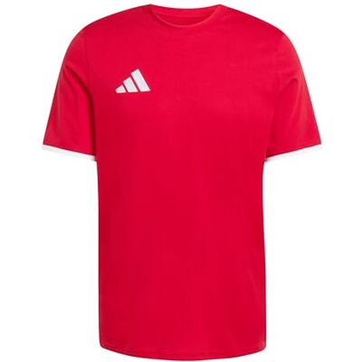 adidas herr Entrada26 Shirt, team power red 2/white, XS adidas herr Entrada26 Shirt, team power red 2/white, XS