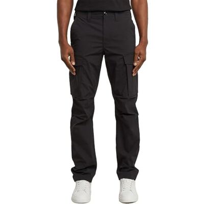 G-STAR Herr Core Regular Cargo Pants, Svart (Dk Black D24309-e070-6484), 36W / 32L G-STAR Herr Core Regular Cargo Pants, Svart (Dk Black D24309-e070-6484), 36W / 32L