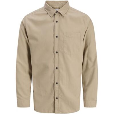 JACK & JONES Jjjames flanellskjorta Ls, Porslin, XXL JACK & JONES Jjjames flanellskjorta Ls, Porslin, XXL