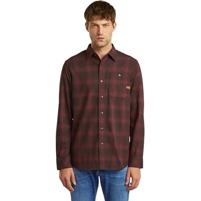 G-STAR Bristum 2.0 smal skjorta, Flerfärgad (Chocolate Plum Arthur Check D23553-d748-h619), XL G-STAR Bristum 2.0 smal skjorta, Flerfärgad (Chocolate Plum Arthur Check D23553-d748-h619), XL