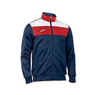 Joma Chaqueta Crew Verde tröja unisex, Marino-röd, XXS Joma Chaqueta Crew Verde tröja unisex, Marino-röd, XXS