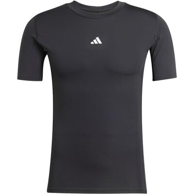 adidas herr Techfit Short Sleeve Men Shirt, black, XXL Tall adidas herr Techfit Short Sleeve Men Shirt, black, XXL Tall