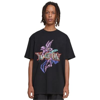 Tee herr Yu-ghi-oh mörk magician tung oversize t-shirt, svart, 3XL Tee herr Yu-ghi-oh mörk magician tung oversize t-shirt, svart, 3XL