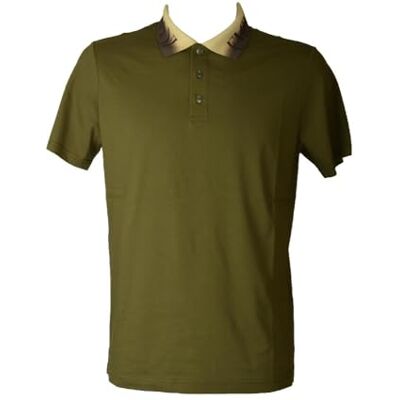 Giorgio Armani Logoband för män Polo Grön XL Giorgio Armani Logoband för män Polo Grön XL