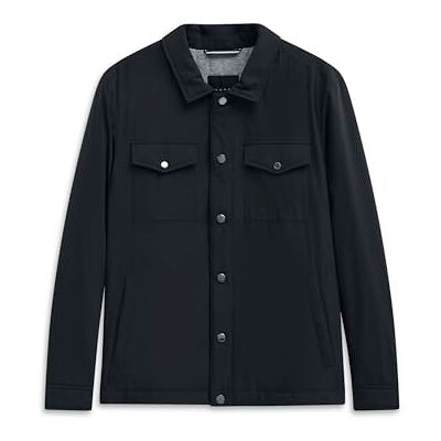 bugatti Herrjacka, overshirt-stil, övergångsjacka, flexcity, 390 marin, 48 bugatti Herrjacka, overshirt-stil, övergångsjacka, flexcity, 390 marin, 48
