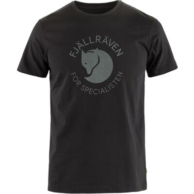 Fjällräven FJALLRAVEN 87052-550 Fox T-shirt M T-shirt herr svart storlek S, Svart, S Fjällräven FJALLRAVEN 87052-550 Fox T-shirt M T-shirt herr svart storlek S, Svart, S