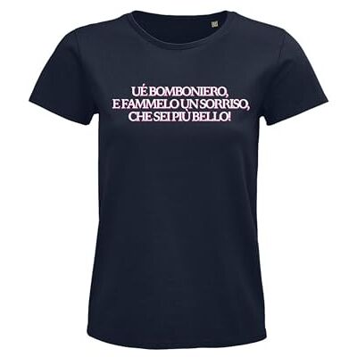 Tee Maura Bloom Official Product, Bröllop T-shirt, Marin, M Tee Maura Bloom Official Product, Bröllop T-shirt, Marin, M