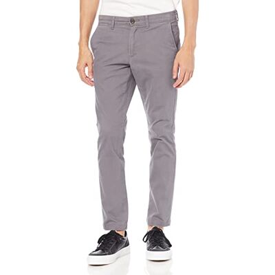 Amazon Essentials Herr Skinny-Fit Casual Stretch Chino Byxa, Mörkgrå, 42 B x 30 L Amazon Essentials Herr Skinny-Fit Casual Stretch Chino Byxa, Mörkgrå, 42 B x 30 L