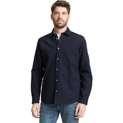 TOM TAILOR herrskjorta, 10668 – himmelskaptensblå, XL TOM TAILOR herrskjorta, 10668 – himmelskaptensblå, XL