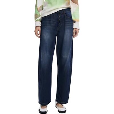 Desigual Denim_BOMBI, 5008 Denim Dark Blue, 36, Blå, 34 Desigual Denim_BOMBI, 5008 Denim Dark Blue, 36, Blå, 34
