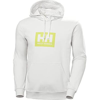 Helly Hansen herr HH Box huvtröja, Nimbus Cloud, M Helly Hansen herr HH Box huvtröja, Nimbus Cloud, M