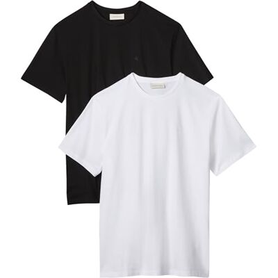 CK JEANS SS Classic Monogram T-shirt 2pk Lv04rd001g T-shirts, flerfärgad, XXL för män, Flerfärgad, XXL CK JEANS SS Classic Monogram T-shirt 2pk Lv04rd001g T-shirts, flerfärgad, XXL för män, Flerfärgad, XXL