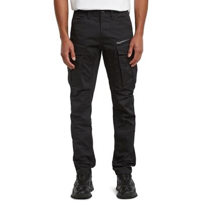 G-STAR Rovic Zip 3D Regular Tapered Byxor, Svart (Dk Black D02190-e064-6484), 29W / 34L G-STAR Rovic Zip 3D Regular Tapered Byxor, Svart (Dk Black D02190-e064-6484), 29W / 34L