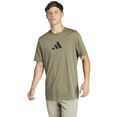 adidas För Män AEROREADY All-Gym Category Graphic Tee, olive strata, S adidas För Män AEROREADY All-Gym Category Graphic Tee, olive strata, S