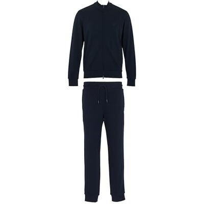 Giorgio Armani MAN'S BASIC Frotté hel dragkedja set blå S, BLÅ, S Giorgio Armani MAN'S BASIC Frotté hel dragkedja set blå S, BLÅ, S