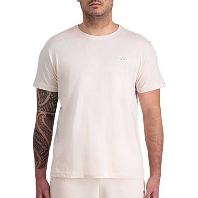 Alpha Industries Unisex EMB T-shirt för män T-shirt Jet Stream White Alpha Industries Unisex EMB T-shirt för män T-shirt Jet Stream White
