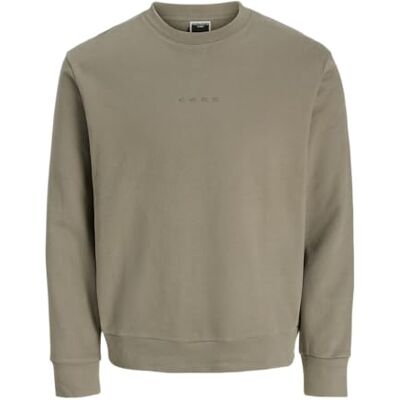 JACK & JONES Jcostance Sweat Crew Neck, Vetiver, M JACK & JONES Jcostance Sweat Crew Neck, Vetiver, M