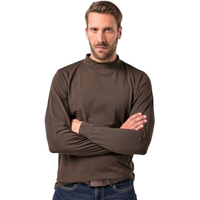 JP 1880 WHITELISTED Herr Jp Aware Langarmshirt, polotröja, 1/1 skjorta, mörkbrun, XXL JP 1880 WHITELISTED Herr Jp Aware Langarmshirt, polotröja, 1/1 skjorta, mörkbrun, XXL