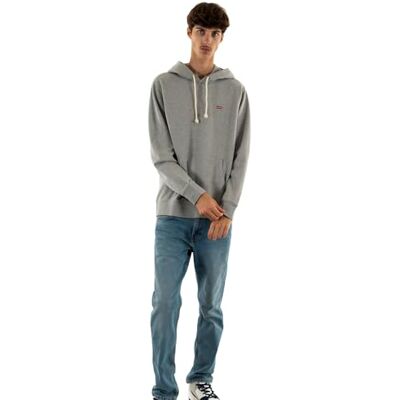Levi's herrtröja med huva, Mittton grå ljung, M Levi's herrtröja med huva, Mittton grå ljung, M