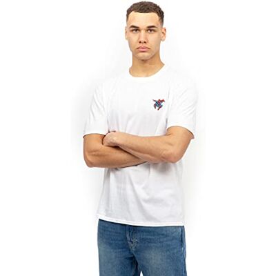 Marvel Herr Spidey Jump EMB t-shirt, vit, Medium Marvel Herr Spidey Jump EMB t-shirt, vit, Medium