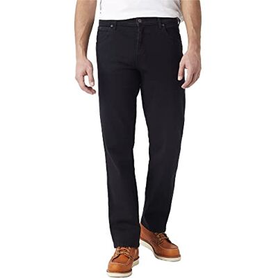 Wrangler herr Jeans Texas, Svart överfärg, 31W / 32L Wrangler herr Jeans Texas, Svart överfärg, 31W / 32L