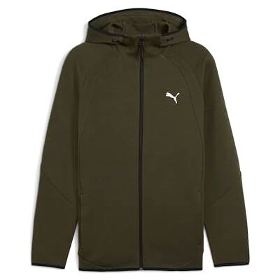 PUMA EVOSTRIPE FZ Hoodie DK Dark Olive PUMA EVOSTRIPE FZ Hoodie DK Dark Olive