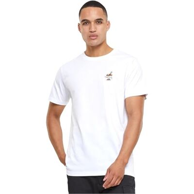 herr Peace Noodles Tee EMB S vit, Vit, S herr Peace Noodles Tee EMB S vit, Vit, S