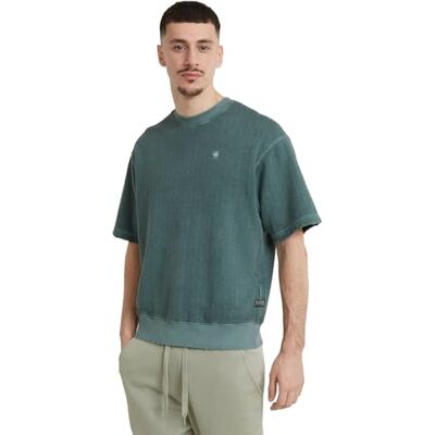 G-STAR RAW Overdyed Loose Rsw ss, Grön (Blue Spruce Gd D24679-d688-g472), XXL G-STAR RAW Overdyed Loose Rsw ss, Grön (Blue Spruce Gd D24679-d688-g472), XXL