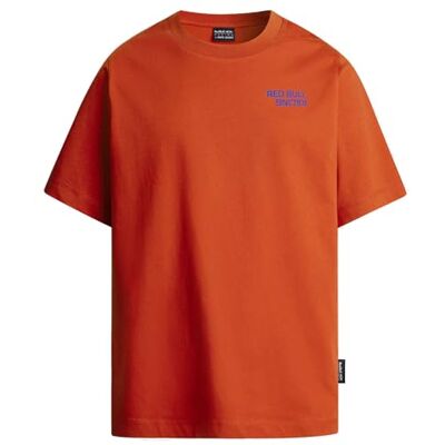 Red Bull Racing X Pepe Jeans herr reflekterande logotyp t-shirt t-shirt orange (York Orange), M, Orange (York Orange), M Red Bull Racing X Pepe Jeans herr reflekterande logotyp t-shirt t-shirt orange (York Orange), M, Orange (York Orange), M