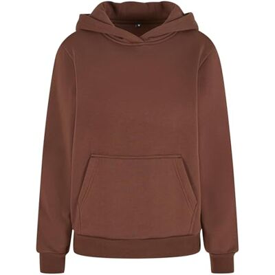 Build Your Brand Fluffy Hoody, avslappnad huvtröja i lös passform, storlekar XS – 5XL, Chokladbrun, 3XL Build Your Brand Fluffy Hoody, avslappnad huvtröja i lös passform, storlekar XS – 5XL, Chokladbrun, 3XL