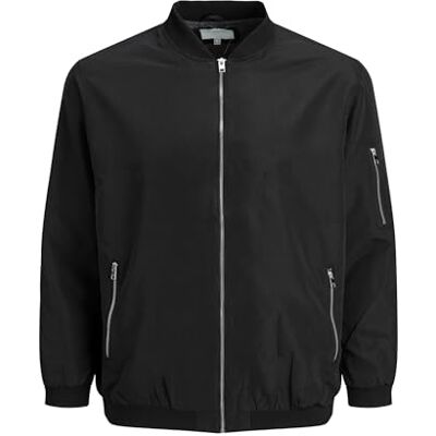 JACK & JONES Herr Mager Bomber Jacka Grundläggande College övergång Blouson Stretch Ingen Huva JJERUSH bomber jacka JACK & JONES Herr Mager Bomber Jacka Grundläggande College övergång Blouson Stretch Ingen Huva JJERUSH bomber jacka