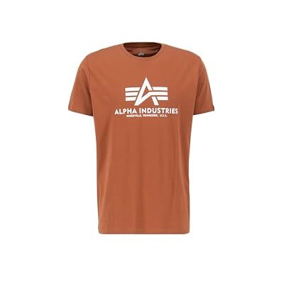 Alpha Industries Basic T-Shirt För Män Hazel Brown Alpha Industries Basic T-Shirt För Män Hazel Brown