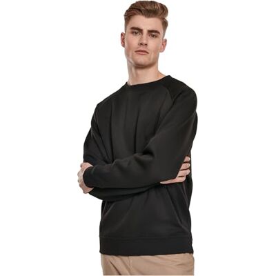 Urban Classics herrtröja Raglan Zip Pocket Crew pullover Urban Classics herrtröja Raglan Zip Pocket Crew pullover
