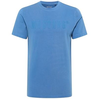 MUSTANG Herr stil Austin t-shirt, Hav av Belize 5444, 3XL MUSTANG Herr stil Austin t-shirt, Hav av Belize 5444, 3XL