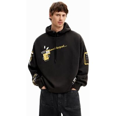 Desigual Sweat_ANUAR, 2000, M, svart, M Desigual Sweat_ANUAR, 2000, M, svart, M