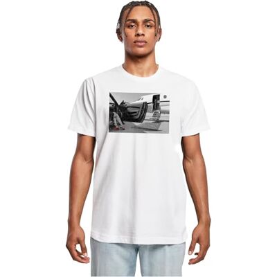 Private Jet Legs Tee, Vit, L Private Jet Legs Tee, Vit, L