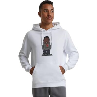 Tee Texas Sketch Hoodie, Vit, L Tee Texas Sketch Hoodie, Vit, L
