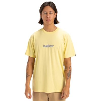 Quiksilver Fineline SS T-shirt herr, Popcorn, XS Quiksilver Fineline SS T-shirt herr, Popcorn, XS