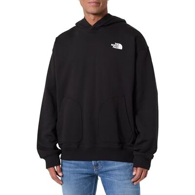 The North Face Unisex Nse Oversized Huvtröja, Tnf Black, M The North Face Unisex Nse Oversized Huvtröja, Tnf Black, M