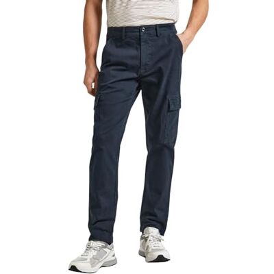 Pepe Jeans herr Slim Cargo Byxor, Blå (Dulwich Blue), 29W, Blå (Dulwich blå), 29W Pepe Jeans herr Slim Cargo Byxor, Blå (Dulwich Blue), 29W, Blå (Dulwich blå), 29W