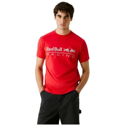 Pepe Jeans logotyp t-shirt för män, Röd (Marsröd), S Pepe Jeans logotyp t-shirt för män, Röd (Marsröd), S