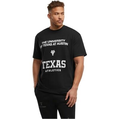Tee Upscale T-shirt för män, Texas Longhorns 25 extra stor t-shirt för män, 100% bomull, storlekar XS – 5XL, svart, L Tee Upscale T-shirt för män, Texas Longhorns 25 extra stor t-shirt för män, 100% bomull, storlekar XS – 5XL, svart, L