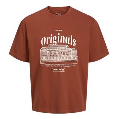 JACK & JONES Jorurban Edge Graphic Tee Ss Cn Ln, Arabian krydda, L JACK & JONES Jorurban Edge Graphic Tee Ss Cn Ln, Arabian krydda, L