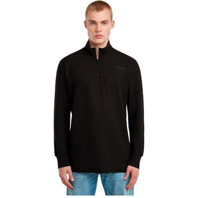 G-STAR RAW halvdragkedja tweeter regular tee långärmad, Svart (Dk Black D26452-d617-6484), L G-STAR RAW halvdragkedja tweeter regular tee långärmad, Svart (Dk Black D26452-d617-6484), L