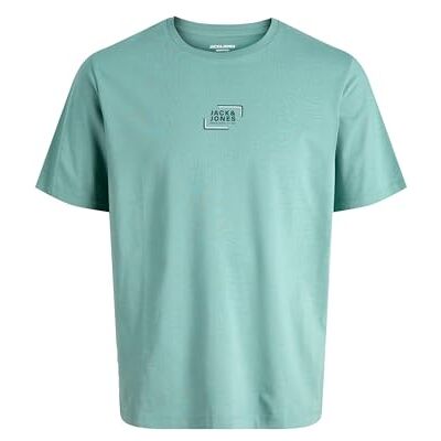 JACK & JONES Jjcorp Graphic Tee Ss O-Neck, Mineralblå, L JACK & JONES Jjcorp Graphic Tee Ss O-Neck, Mineralblå, L