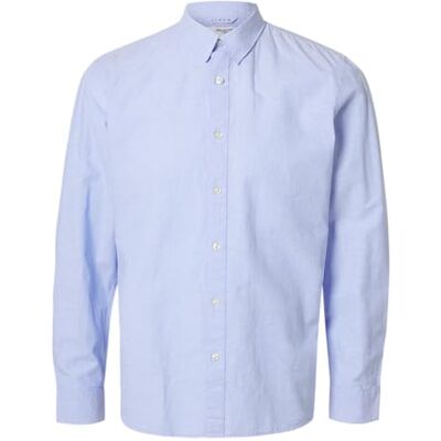 SELECTED HOMME skjorta långärmad, Kashmirblå 1, L SELECTED HOMME skjorta långärmad, Kashmirblå 1, L