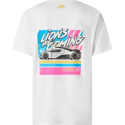Kappa Allergraph P. Sport T-shirt för män, vit Kappa Allergraph P. Sport T-shirt för män, vit