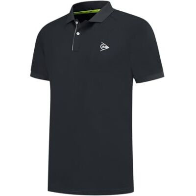 Dunlop Club Polo, herr, svart, XXL, Svart, XXL Dunlop Club Polo, herr, svart, XXL, Svart, XXL